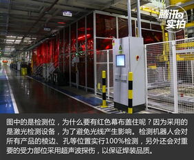 机器人在生产机器 揭秘上汽MG智能化程度最高的工厂